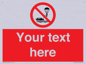 Custom No parasailing